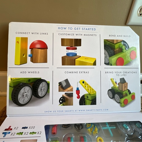 NEW Blip Smarty Parts Engineer Set Engineer Set 125 Pieces Ages 3+ - Picture 10 of 10